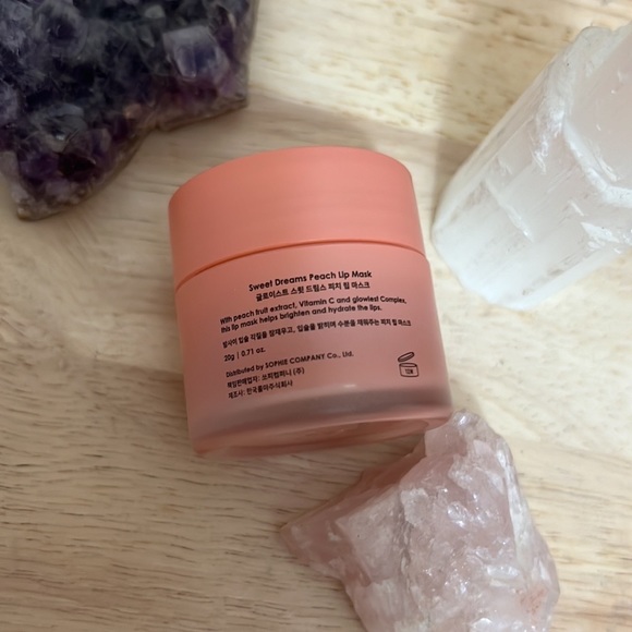 Glowiest sweet dreams lip mask PEACH - Picture 2 of 4